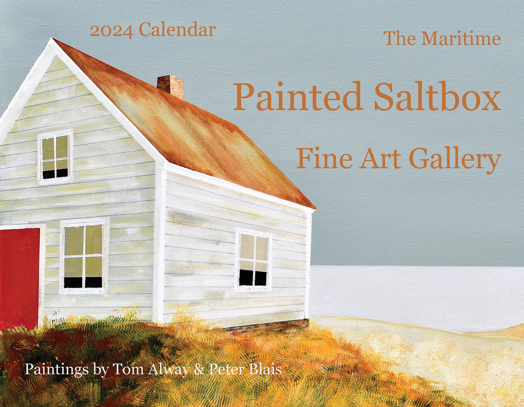 Events Maritime Painted Saltbox   Front Cover Calendar Image For 2024 Psd Copy 